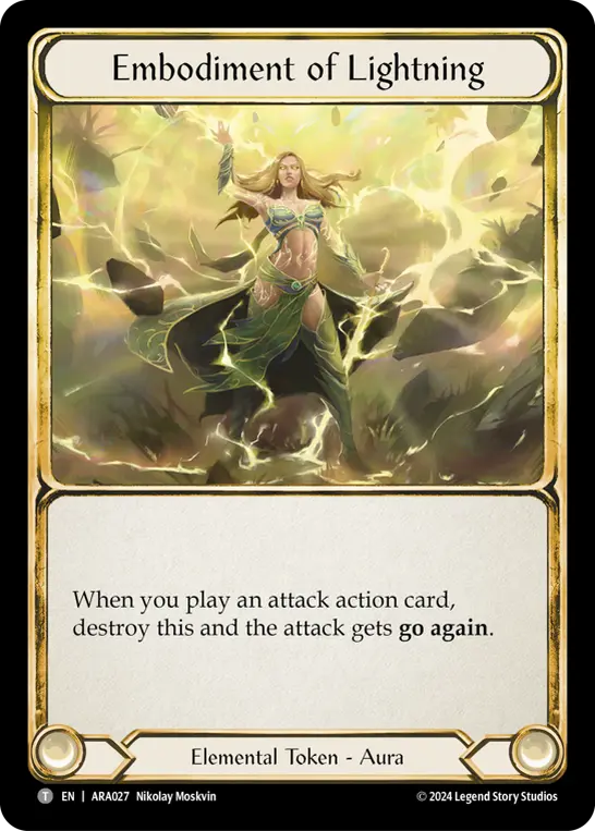 FaB Embodiment of Lightning プロモCF Embodiment of Lightning « TCGpédia