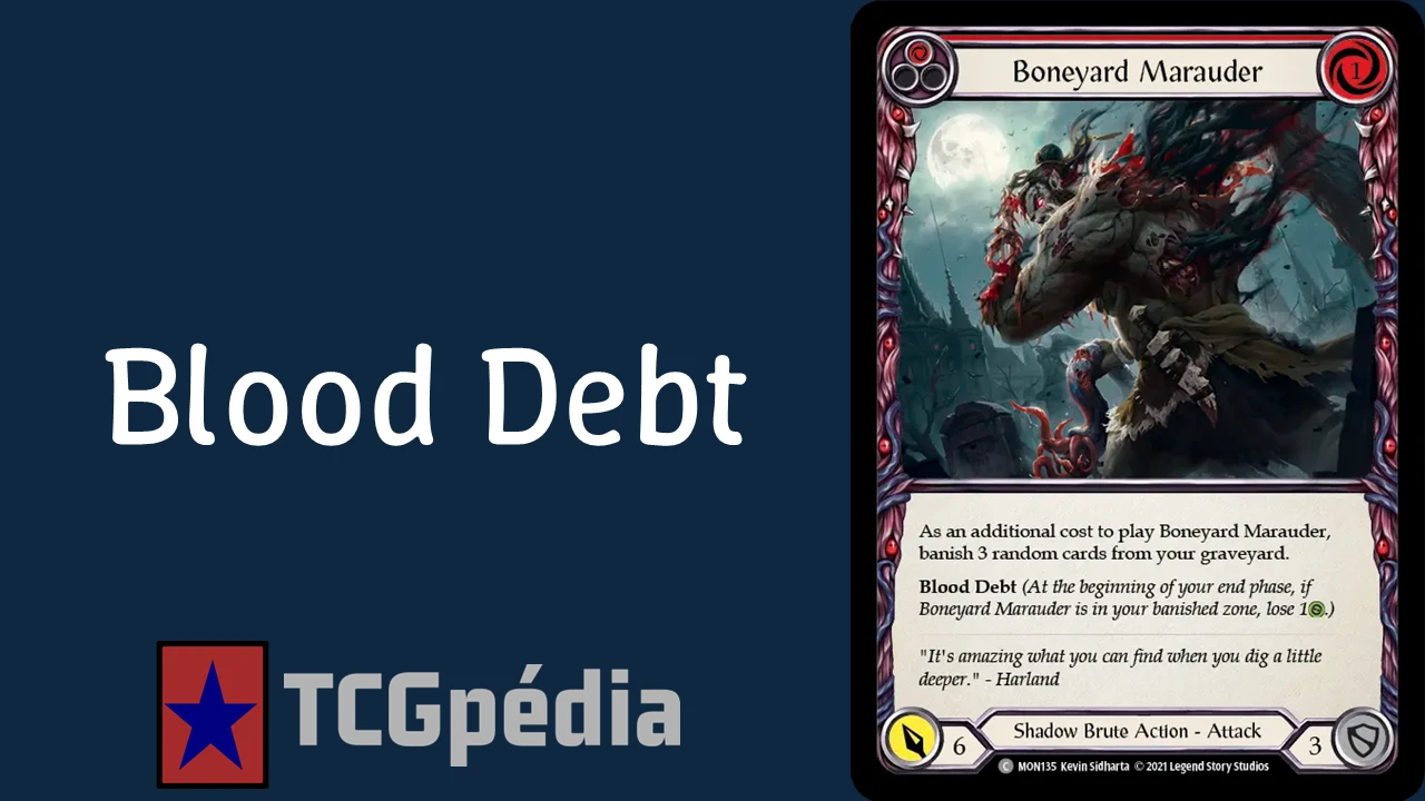 Blood Debt « TCGpédia