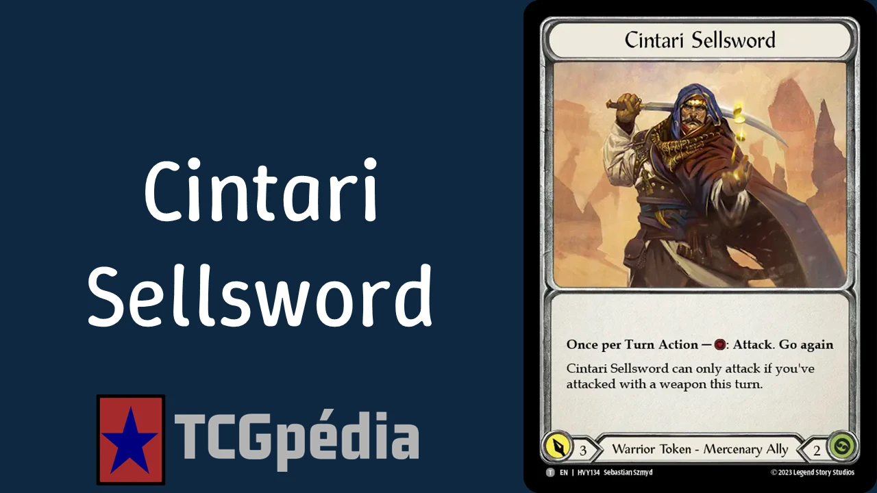 Cintari Sellsword « TCGpédia