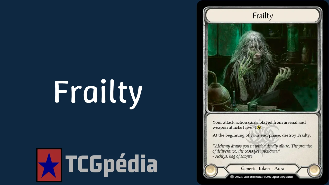 Frailty « TCGpédia