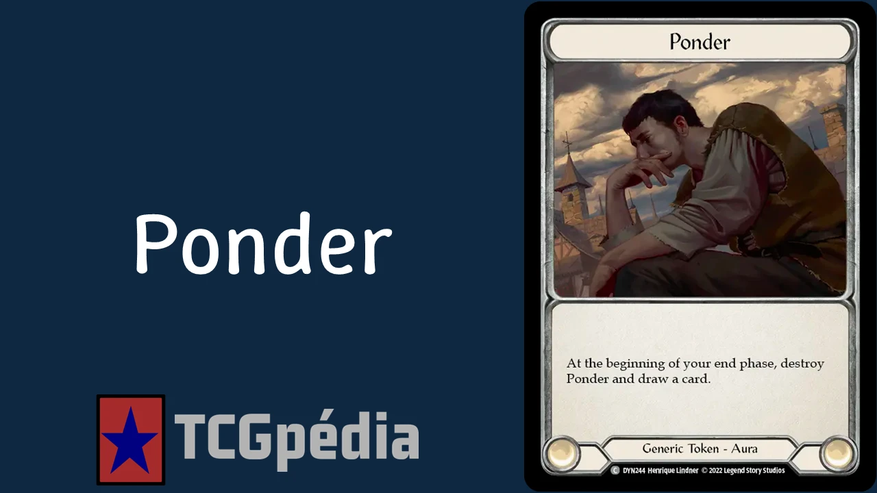 Ponder « TCGpédia